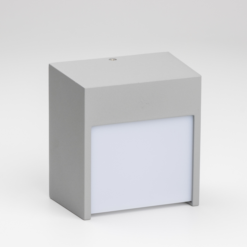 Brilagi - LED Spoljna zidna lampa TERNI LED/12W/230V sivo IP44