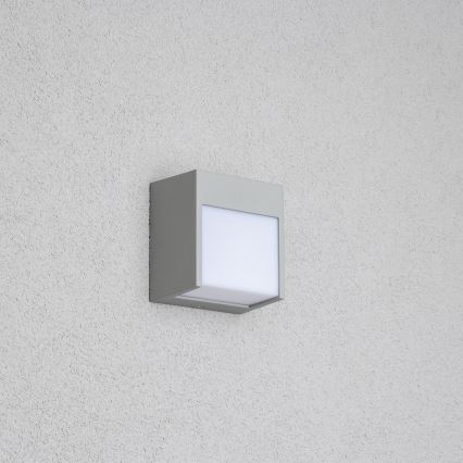 Brilagi - LED Spoljna zidna lampa TERNI LED/12W/230V sivo IP44