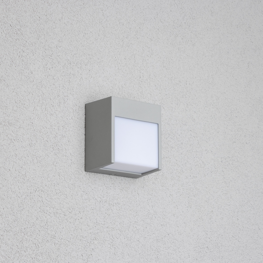 Brilagi - LED Spoljna zidna lampa TERNI LED/12W/230V sivo IP44