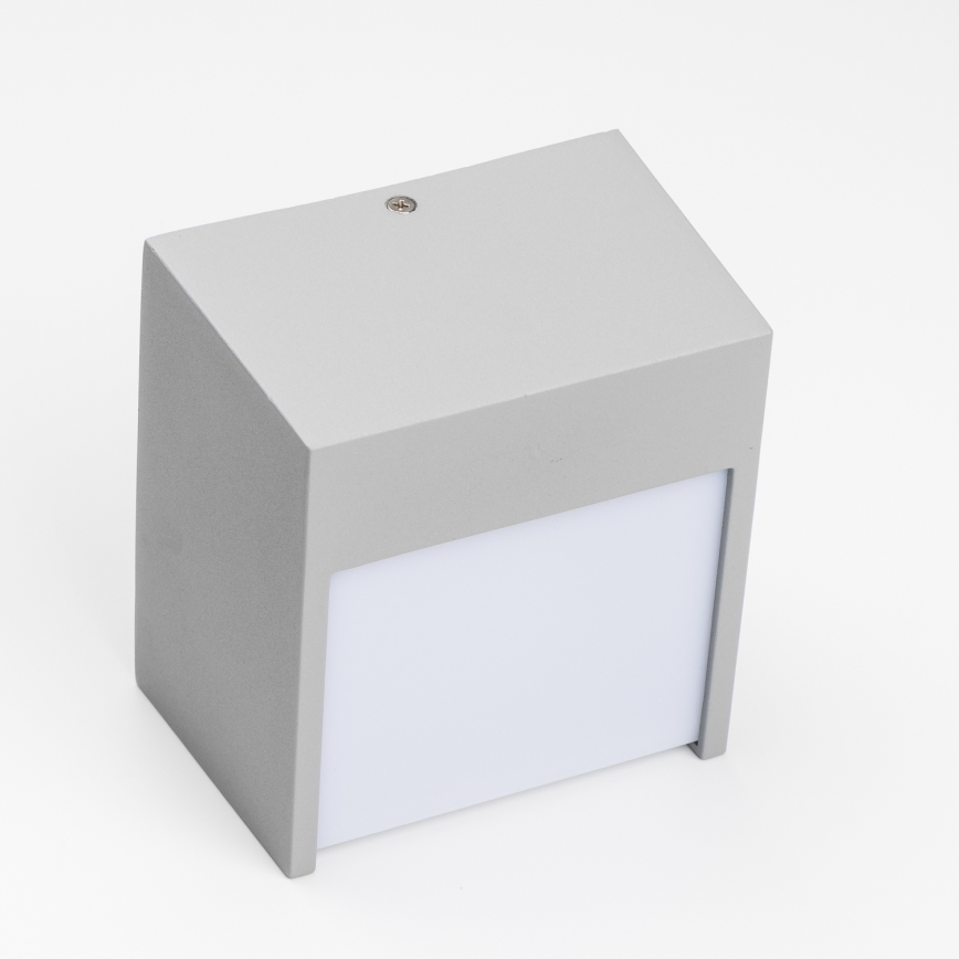 Brilagi - LED Spoljna zidna lampa TERNI LED/12W/230V sivo IP44