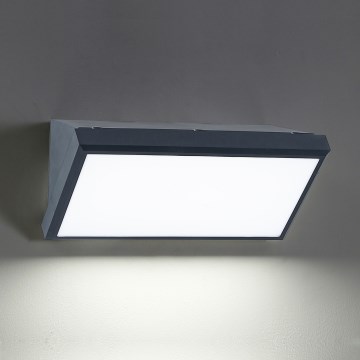 Brilagi - LED Spoljna zidna lampa TRIANGLE LED/20W/230V Antracit IP65