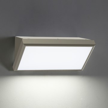 Brilagi - LED Spoljna zidna lampa TRIANGLE LED/20W/230V sivo IP65