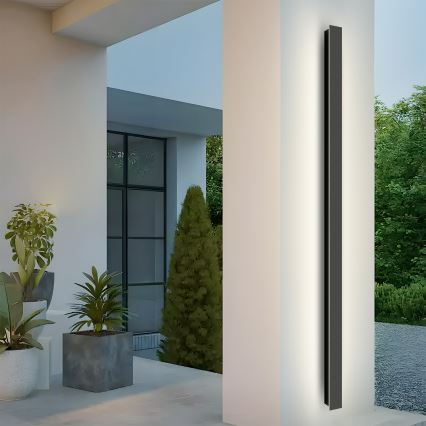 Brilagi - Spoljašnje LED zidno svetlo LINEAR LED/32W/230V 4000K IP65 140 cm crna