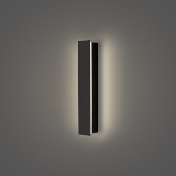Brilagi - LED spoljna zidna svetiljka LINEAR LED/8W/230V 4000K IP65 30 cm crna