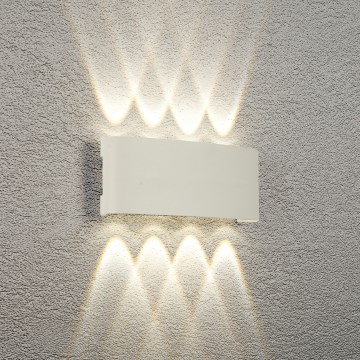Brilagi - LED spoljno zidno svetlo FLAREBOX LED/8W/230V bela IP65