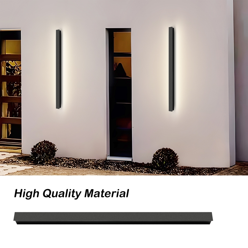 Brilagi - spoljašnje zidno LED svetlo LINEAR LED/22W/230V 4000K IP65 100 cm crno