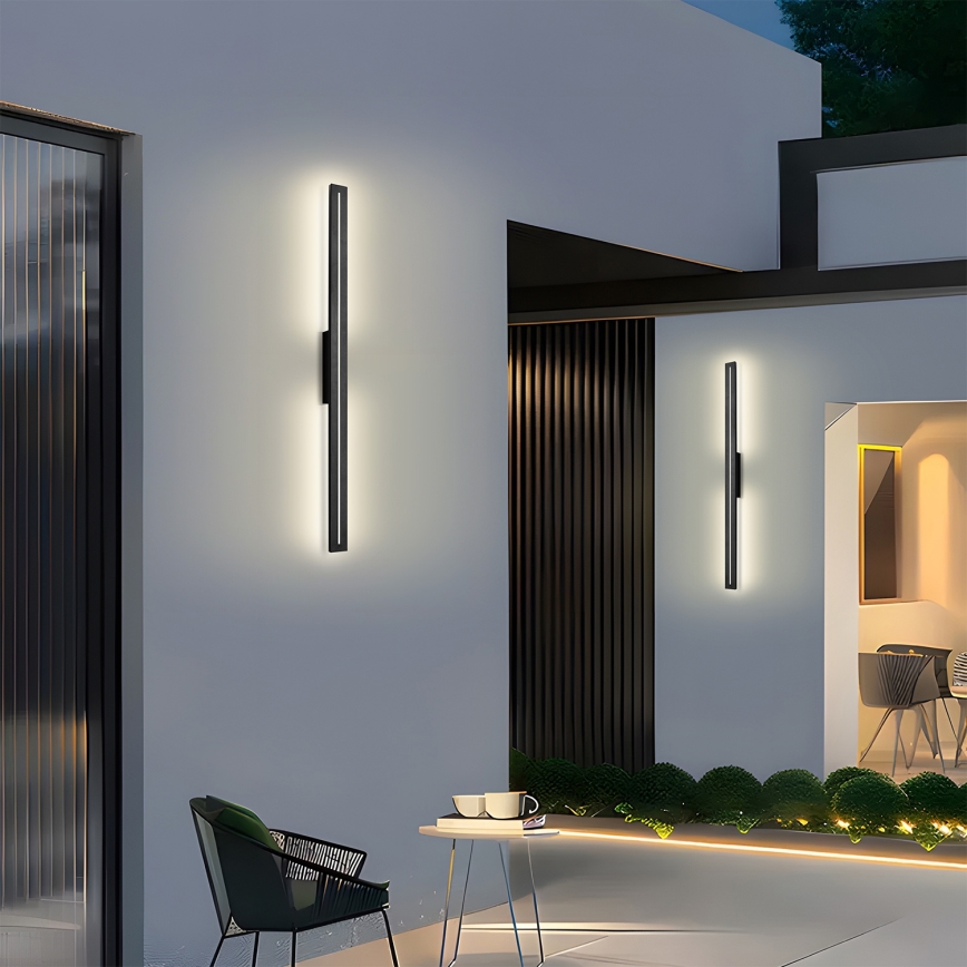 Brilagi - LED spoljašnje zidno svetlo LINEO LED/24W/230V 4000K IP65 100 cm crna
