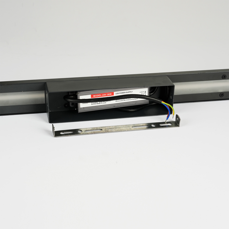 Brilagi - LED spoljašnje zidno svetlo LINEO LED/24W/230V 4000K IP65 100 cm crna