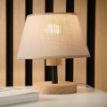 Brilagi - LED Stona lampa ANTHONY 1xE27/60W/230V hrast/bež