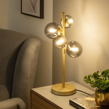 Brilagi - LED stona lampa MILLA 4xG9/3W/230V zlatna/zadimljena
