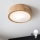 Brilagi - LED stropna svetiljka CARVALHO 1xE27/60W/230V hrast prečnika 27,5 cm