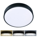 Brilagi - LED stropna svetiljka POOL LED/36W/230V 3000/4500/6000K prečnik 30 cm crna