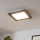 Brilagi - LED stropna svetiljka SLIMFRAME WOOD LED/25W/230V 34x34 cm tamno braon