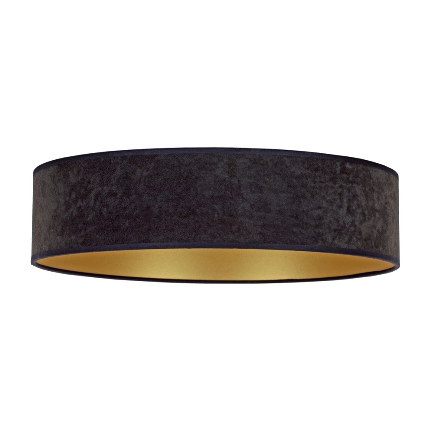 Brilagi - LED Stropna svjetiljka VELVET LED/24W/230V pr. 40 cm 3000/4000/6400K crna/zlatna