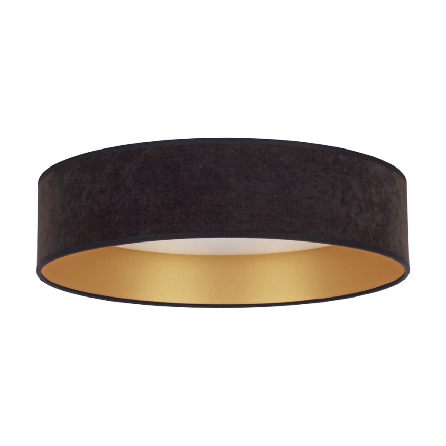 Brilagi - LED Stropna svjetiljka VELVET LED/24W/230V pr. 40 cm 3000/4000/6400K crna/zlatna