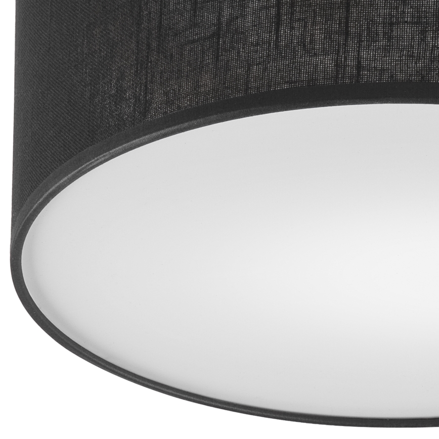 Brilagi - LED stropno svetlo BELLADONNA 1xE27/15W/230V Ø 30 cm crna/hrast