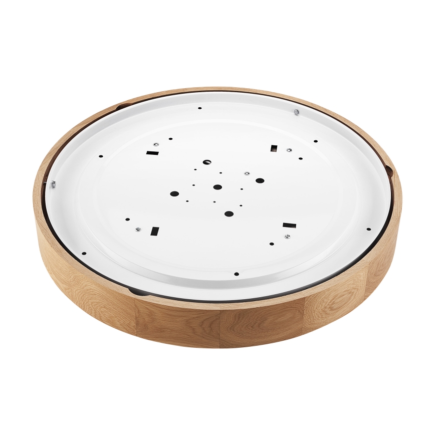 Brilagi - LED stropno svetlo CARVALHO 4xE27/60W/230V hrast, prečnik 57,5 cm