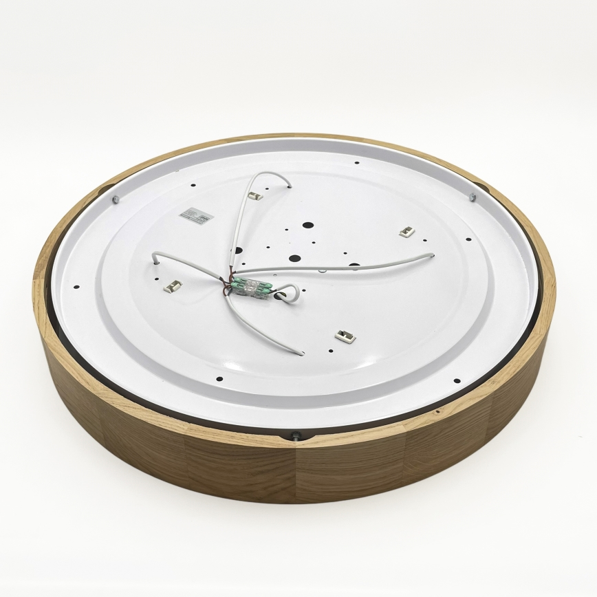 Brilagi - LED stropno svetlo CARVALHO 4xE27/60W/230V hrast, prečnik 57,5 cm
