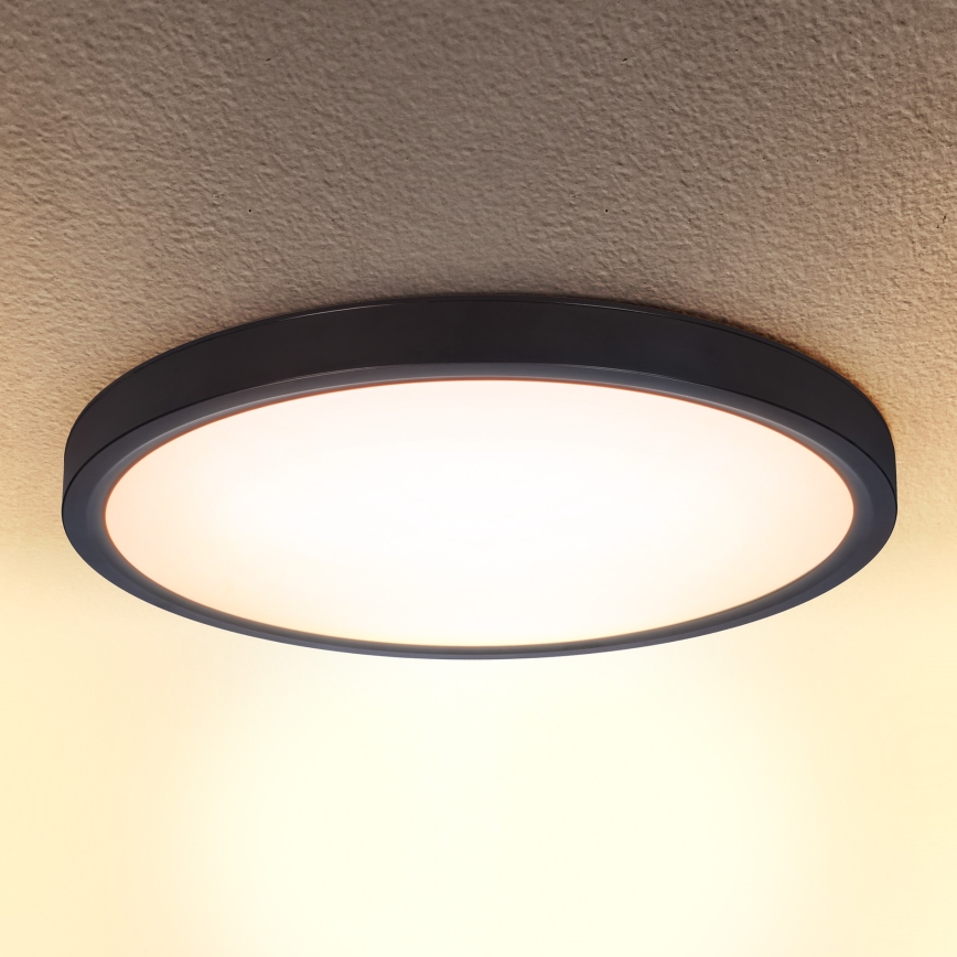 Brilagi - LED stropno svetlo ESTELA LED/18W/230V prečnik 30 cm crno