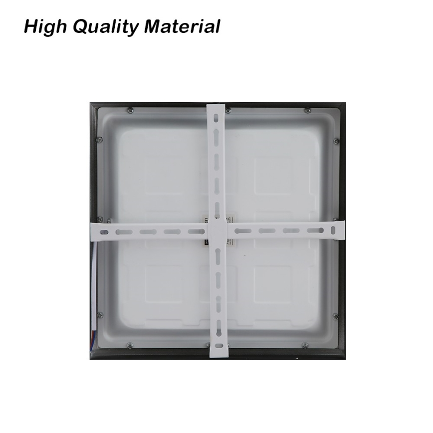 Brilagi - LED plafonsko svetlo za kupatilo FRAME LED/24W/230V 30x30 cm 3000/4000/6000K IP44 crna