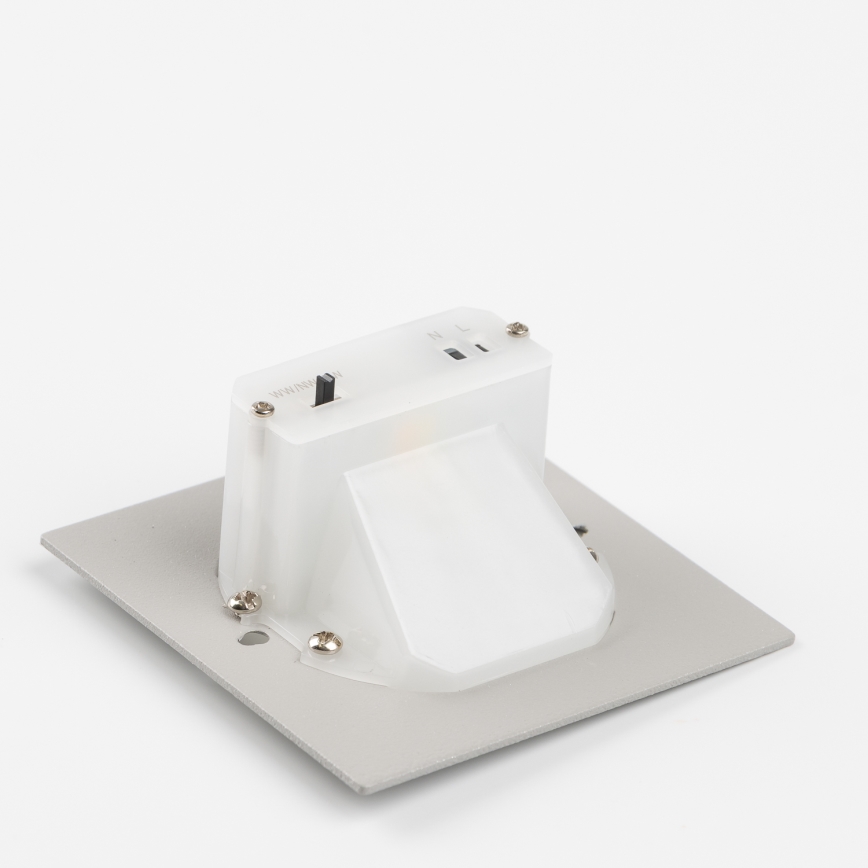 Brilagi - LED svetlo za stepenište sa senzorom pokreta i sumraka JACK LED/1,5W/230V 3000/4000/6500K crna