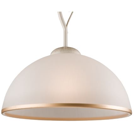 Brilagi - LED Viseći luster ANTICO 1xE27/60W/230V bela patina