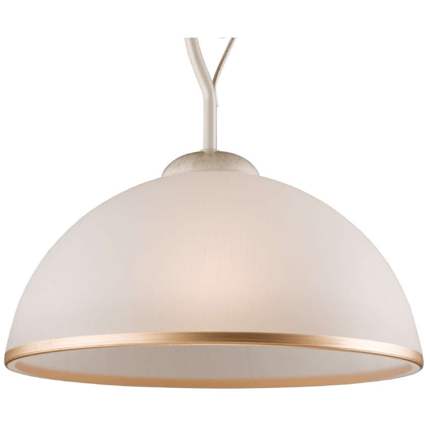 Brilagi - LED Viseći luster ANTICO 1xE27/60W/230V bela patina