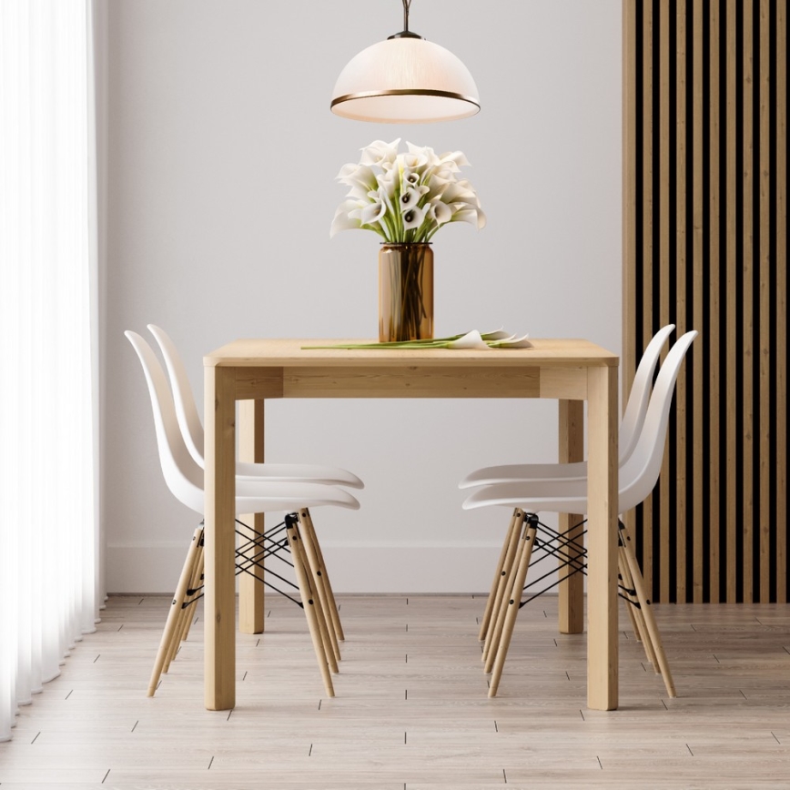 Brilagi - LED Viseći luster ANTICO 1xE27/60W/230V bronzana patina