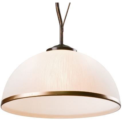 Brilagi - LED Viseći luster ANTICO 1xE27/60W/230V bronzana patina