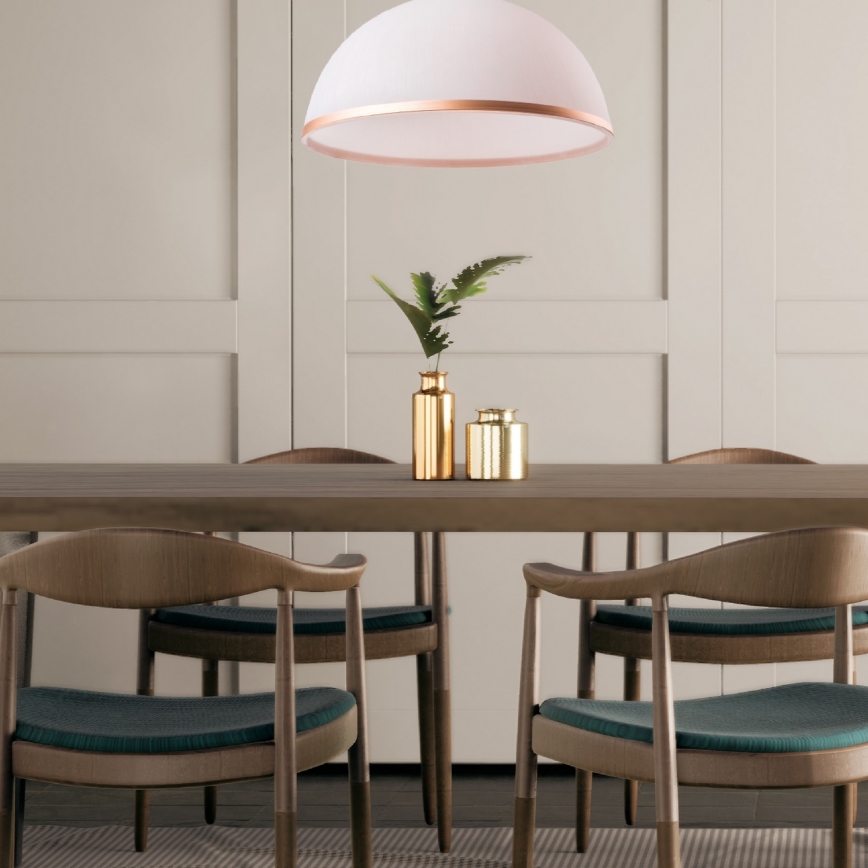 Brilagi - LED Viseći luster ANTICO 1xE27/60W/230V bronzana patina