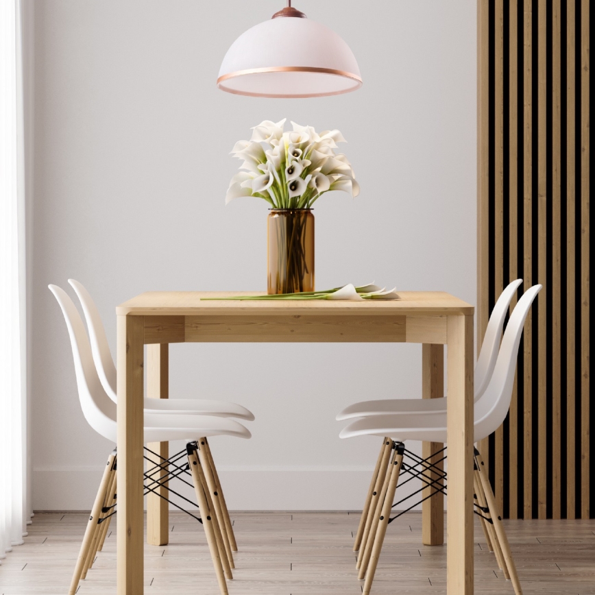 Brilagi - LED Viseći luster ANTICO 1xE27/60W/230V bronzana patina