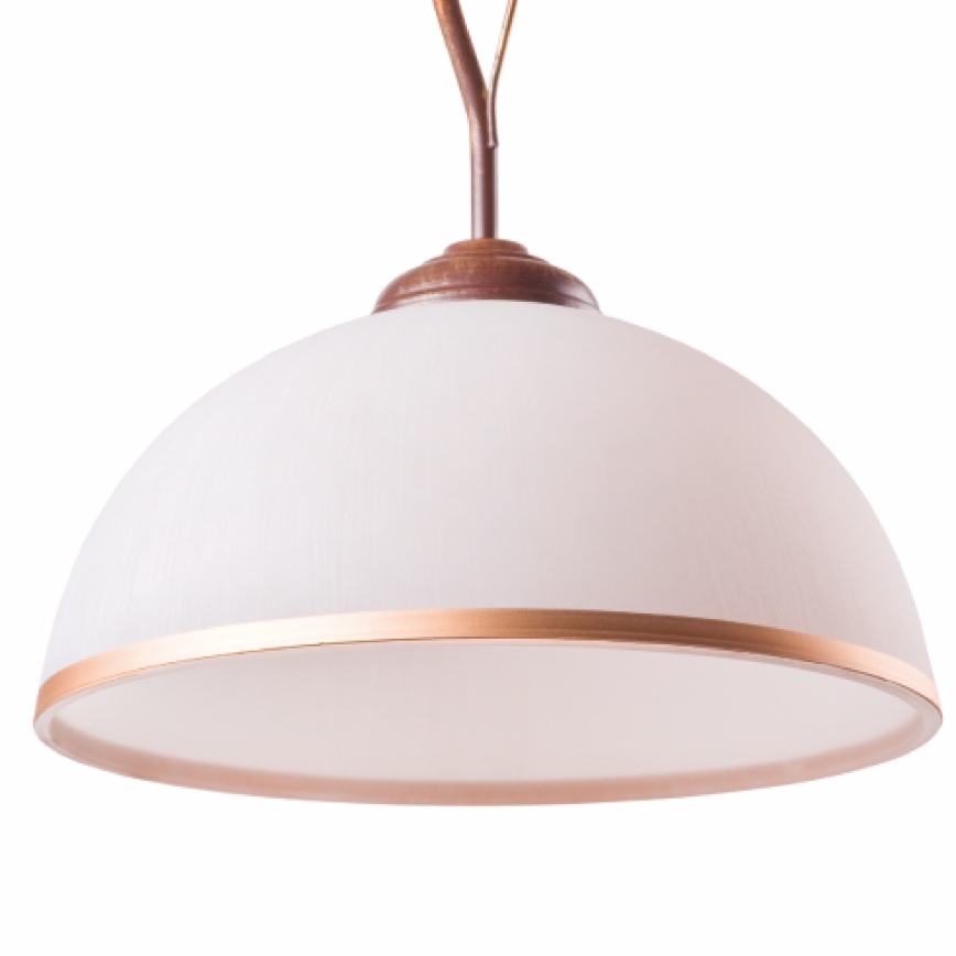 Brilagi - LED Viseći luster ANTICO 1xE27/60W/230V bronzana patina