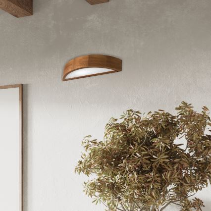 Brilagi - LED Zidna lampa CARVALHO 1xE27/60W/230V hrast