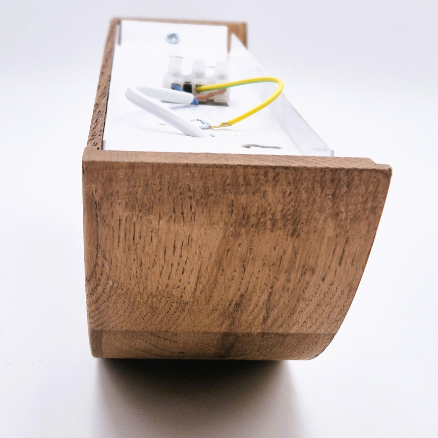 Brilagi - LED Zidna lampa CARVALHO 1xE27/60W/230V hrast