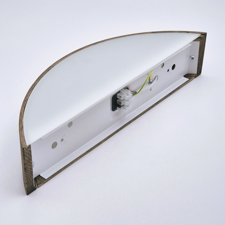 Brilagi - LED Zidna lampa CARVALHO 1xE27/60W/230V hrast