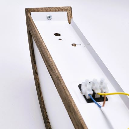 Brilagi - LED Zidna lampa CARVALHO 1xE27/60W/230V hrast