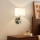 Brilagi - LED Zidna lampa DAYA 1xE14/40W/230V + LED/3W bela/mat krom