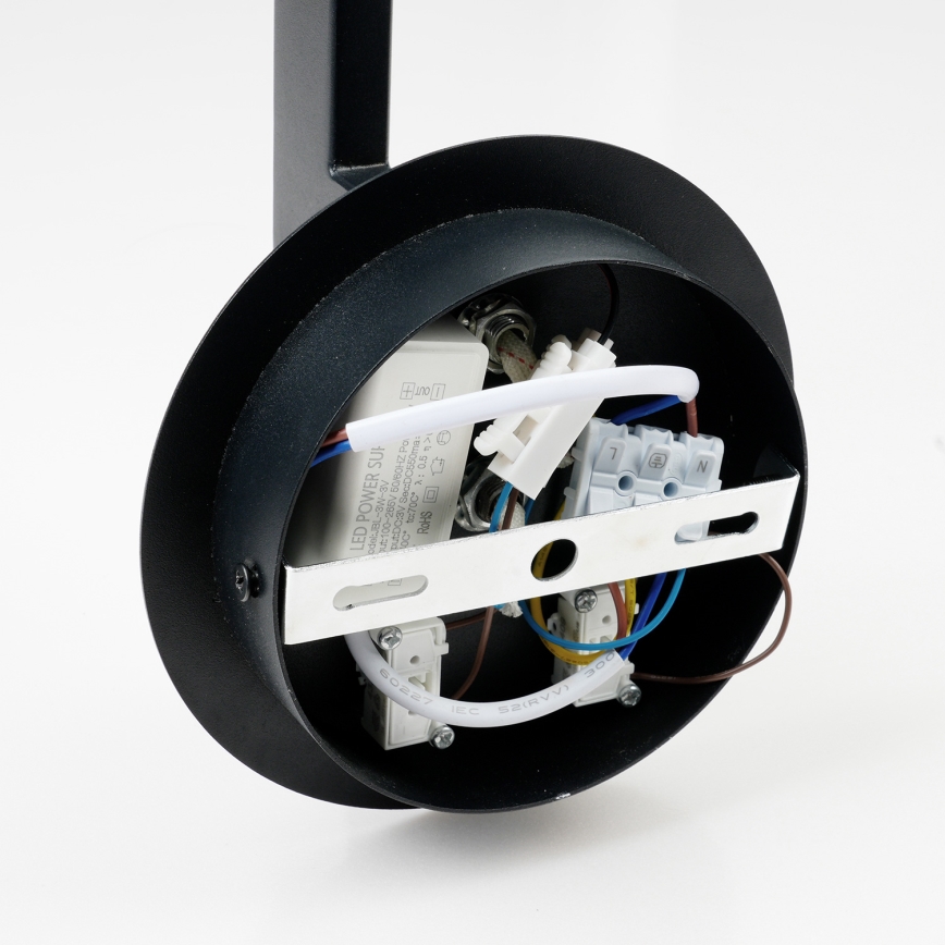 Brilagi - LED zidna lampa DAYA 1xE14/40W/230V + LED/3W crna