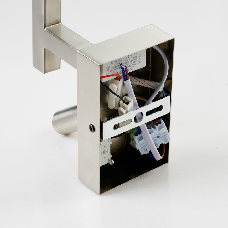 Brilagi - LED zidna lampa DEYA 1xE14/40W/230V + LED/3W bela/mat hrom