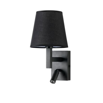 Brilagi - LED Zidna lampa DEYA 1xE14/40W/230V + LED/3W crno