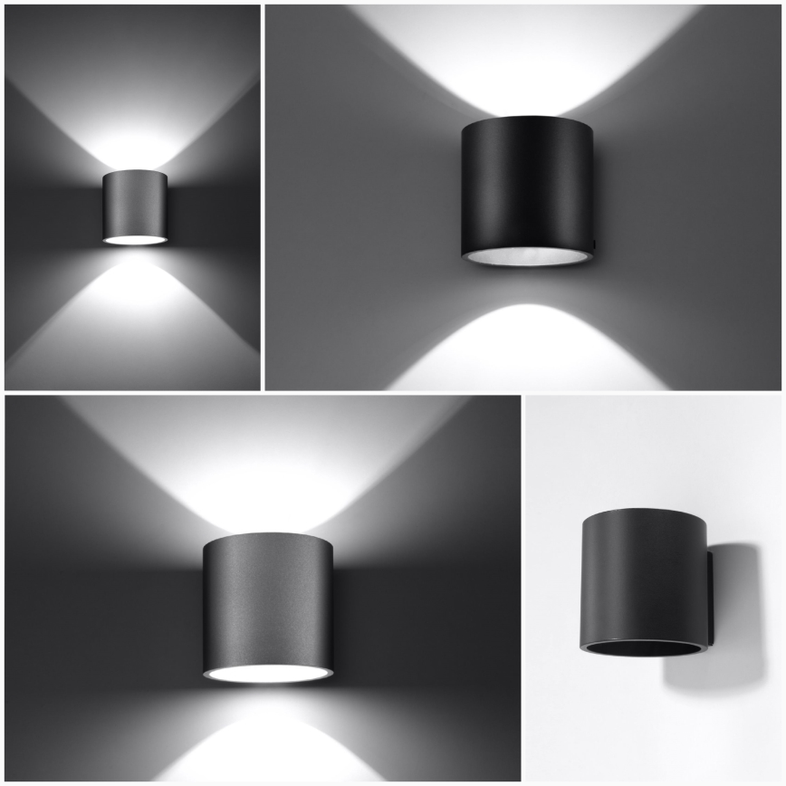 Brilagi -  LED Zidna reflektorska lampa FRIDA 1xG9/4W/230V sivo