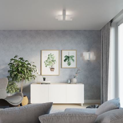 Brilagi -  LED Zidna lampa HERA 1xE27/7,5W/230V bela