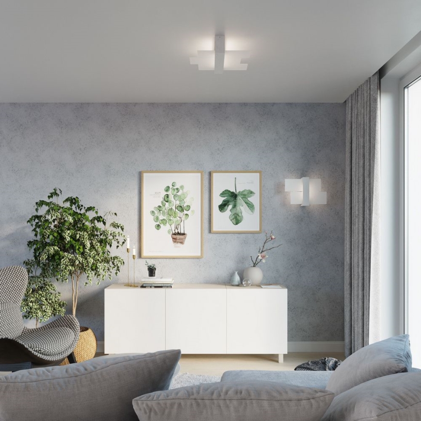 Brilagi -  LED Zidna lampa HERA 1xE27/7,5W/230V bela