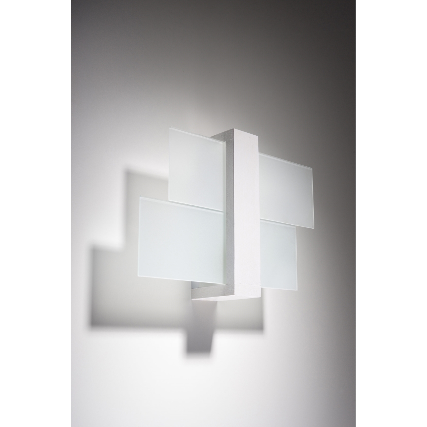 Brilagi -  LED Zidna lampa HERA 1xE27/7,5W/230V bela
