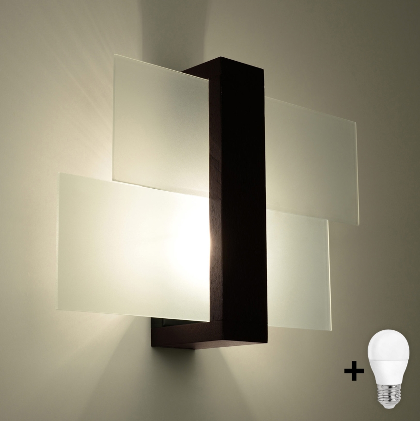Brilagi -  LED Zidna lampa HERA 1xE27/7,5W/230V venge