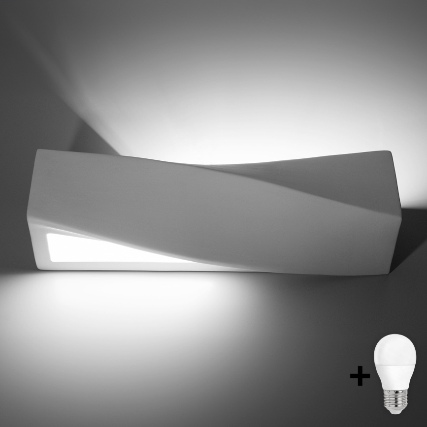 Brilagi -  LED Zidna lampa KERRY 1xE27/7,5W/230V keramika/bela