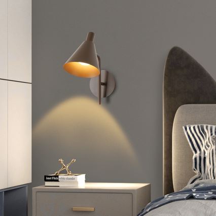 Brilagi - LED Zidna lampa LUCERA LED/3W/230V braon
