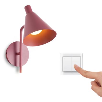 Brilagi - LED Zidna lampa LUCERA LED/3W/230V burgundy