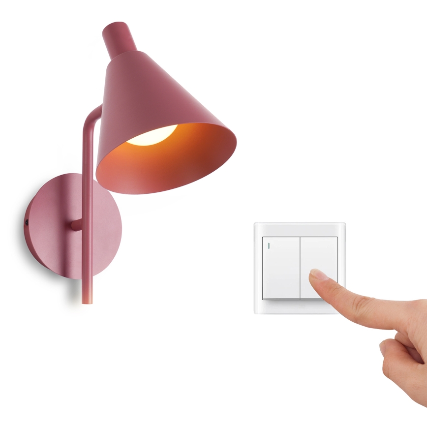 Brilagi - LED Zidna lampa LUCERA LED/3W/230V burgundy