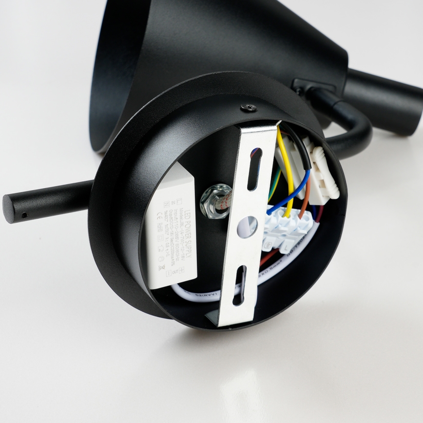 Brilagi - LED Zidna lampa LUCERA LED/3W/230V crno